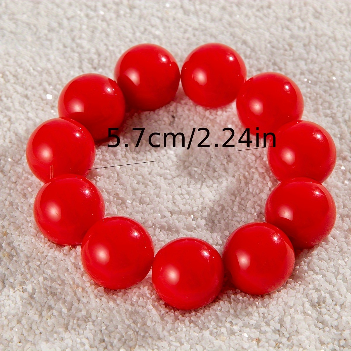 Boho Resin Beaded Bracelet for Everyday Wear & Parties